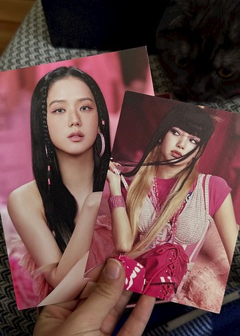 BLACKPINK Born Pink pembe vers - Görsel 3