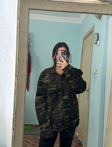 xl Beden KOTON ASKER YEŞİLİ CEKET