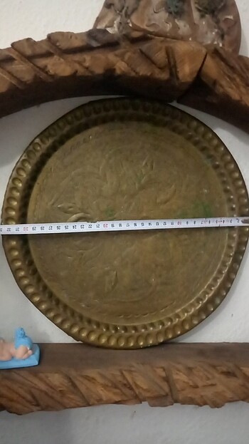 Beden Pirinç duvar tabağı