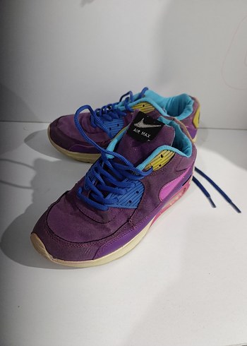 Bağcıklı Mor Renkli Kadın Spor Ayakkabı - Görsel 3