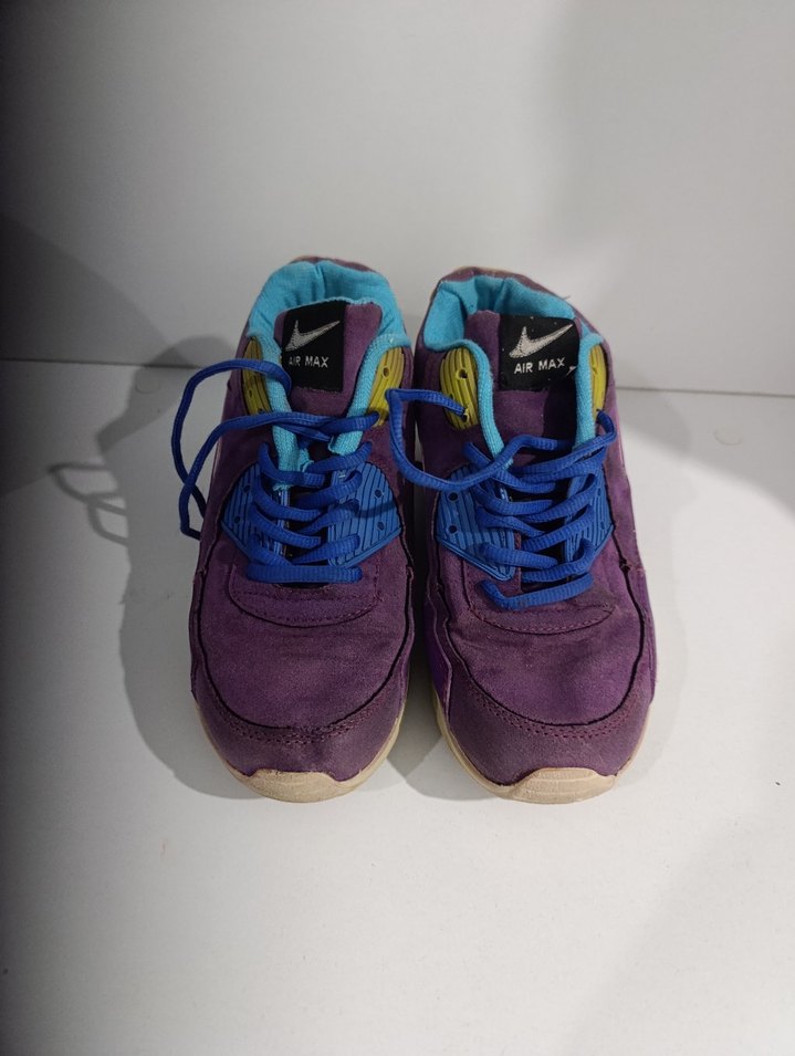 Bağcıklı Mor Renkli Kadın Spor Ayakkabı - Görsel 2