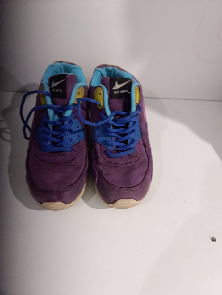 Bağcıklı Mor Renkli Kadın Spor Ayakkabı - Görsel 5