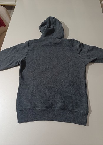 Gri Nike Kapüşonlu Erkek Sweatshirt - Görsel 3