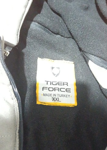 Gri Kapüşonlu Fermuarlı Erkek Mont - Görsel 2