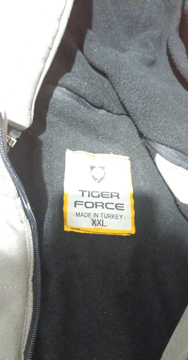 Gri Kapüşonlu Fermuarlı Erkek Mont - Görsel 2