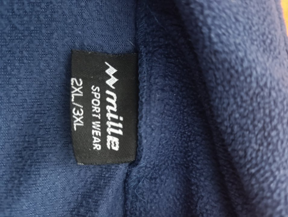 Orjinal Mille ,Mavi Fermuarlı Erkek Polar Sweatshirt - Görsel 3