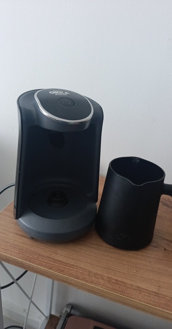 Siyah Gri Tek Fincan Kahve Makinesi - Görsel 3