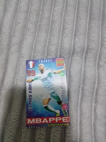 Mbappe futbol kart