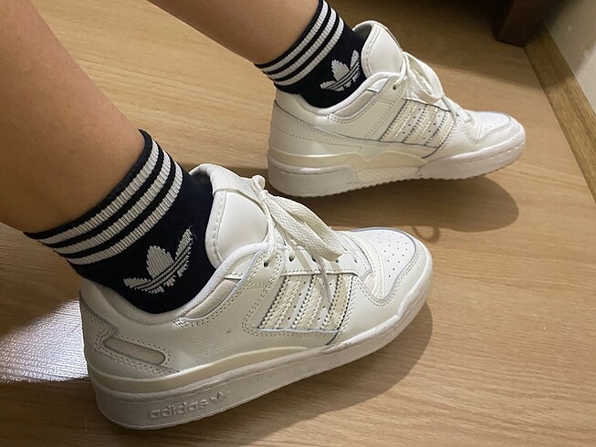 36 Beden beyaz Renk Adidas forum low