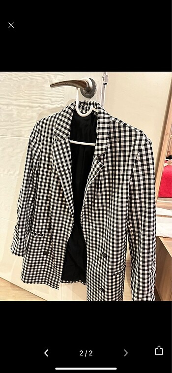 Kaz Ayağı Blazer ceket