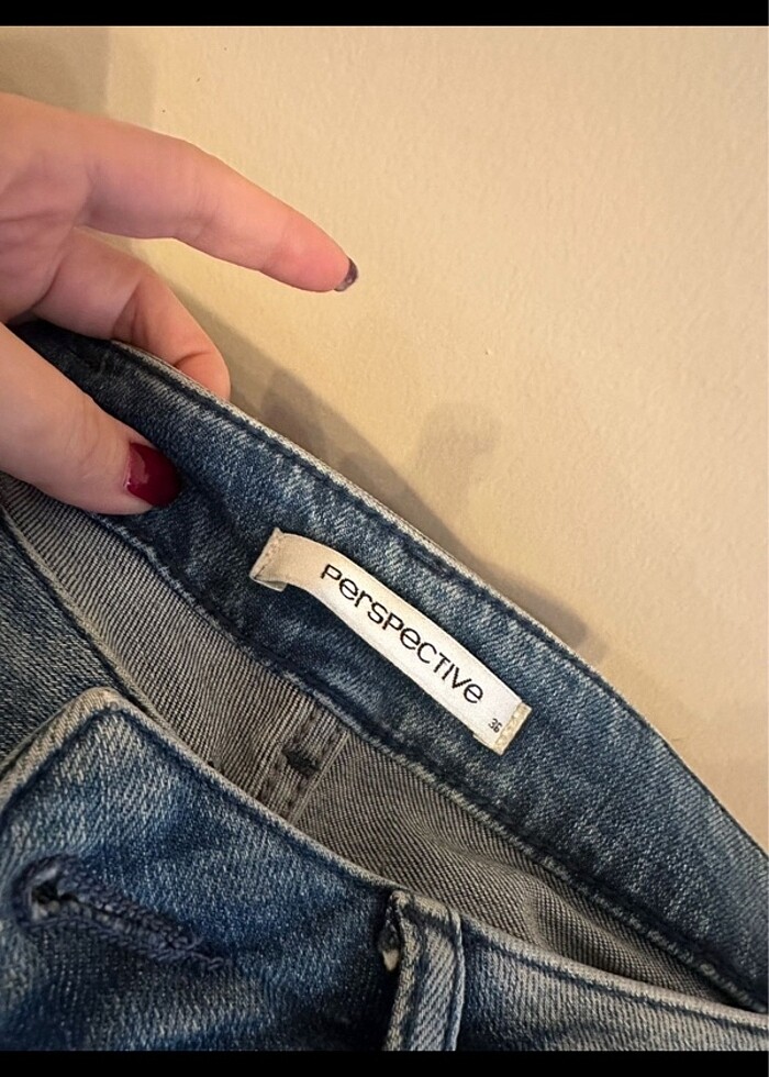 Taşlı jean - Görsel 3