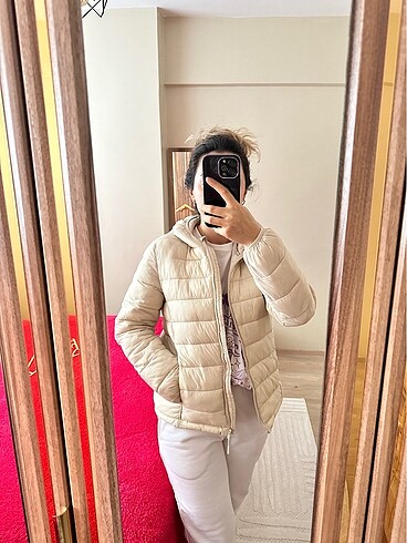 Pull and bear şişme mont - Görsel 6