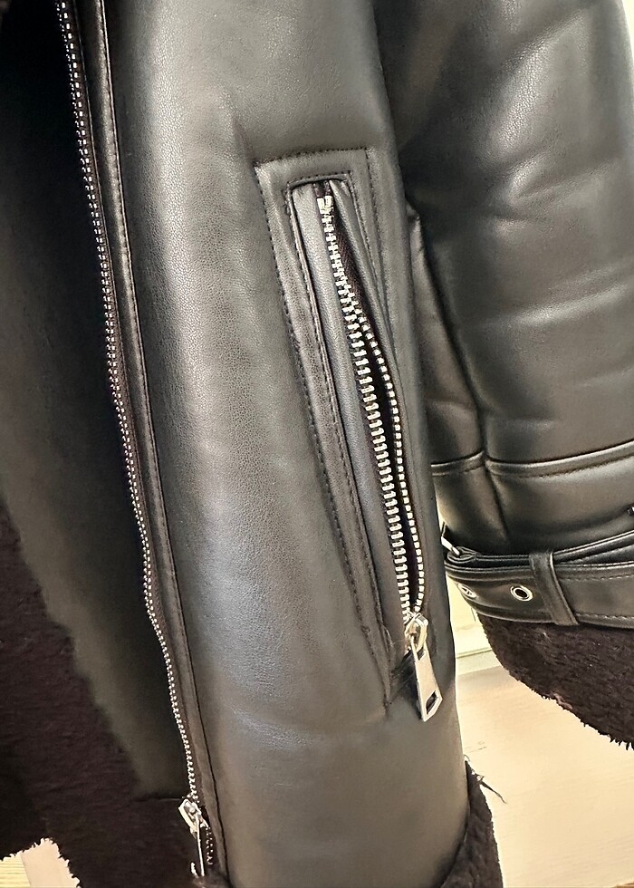 Stradivarius Deri Mont - Görsel 5