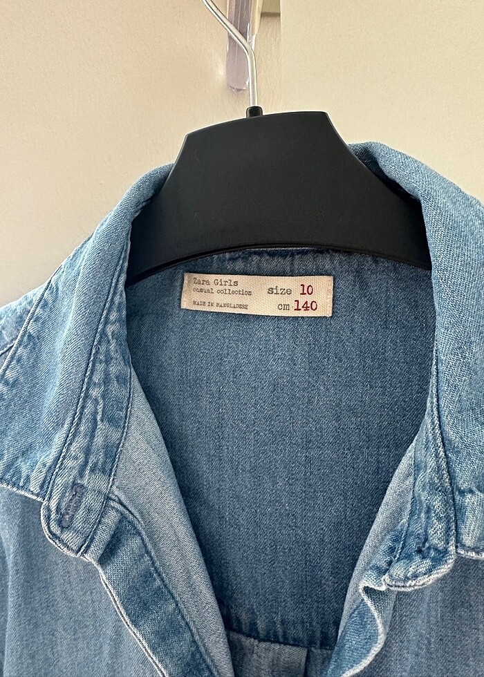 Jean gömlek - Görsel 2