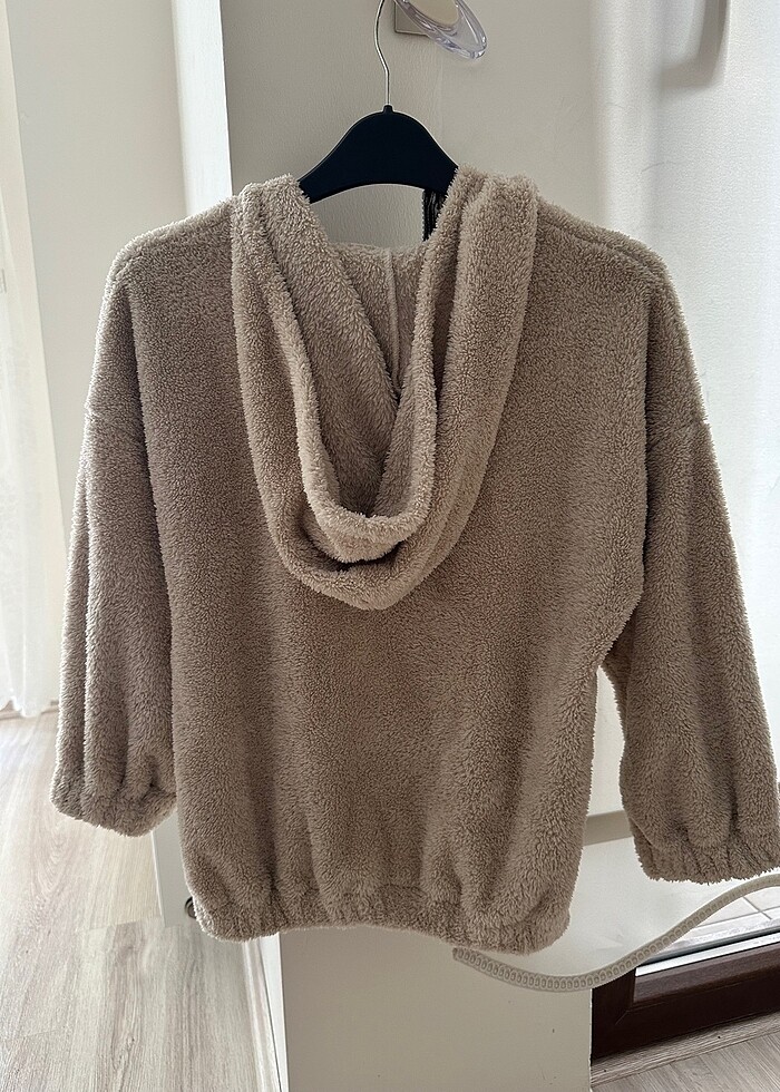 Kışlık peluş sweatshirt - Görsel 2