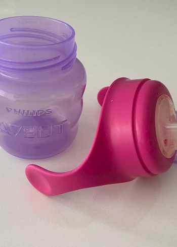 Pastel Mor Bebek Biberonu - Görsel 2