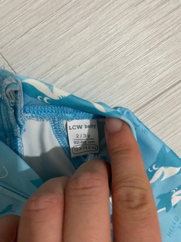 Mavi Baskılı Erkek Çocuk Kısa Kollu Mayo - Görsel 2