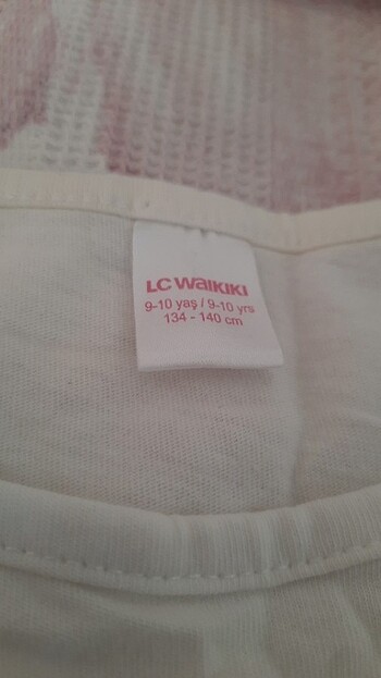 LC Waikiki LCW kız çocuk pijama 9 10 yas