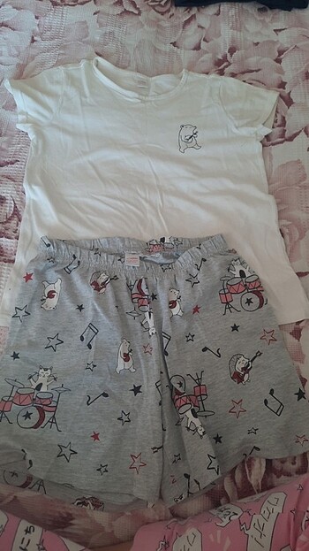 LCW kız çocuk pijama 9 10 yas