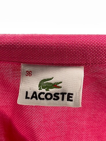 36 Beden pembe Renk Lacoste Gömlek %70 İndirimli.