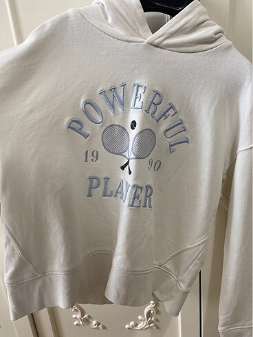 Mango beyaz sweatshirt