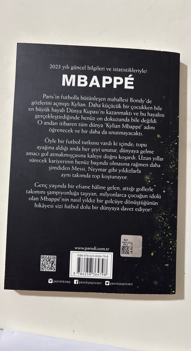 Mbappé - Sahanın Yıldızları Kitabı - Görsel 2