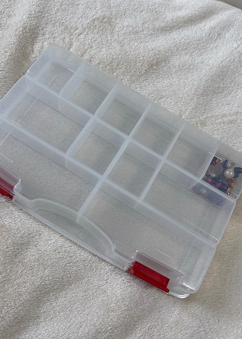 Beyaz Gri bölmeli kutu - Görsel 2