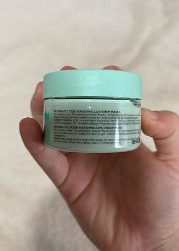 Green Marshmallow Yüz Krem Maskesi - Görsel 3
