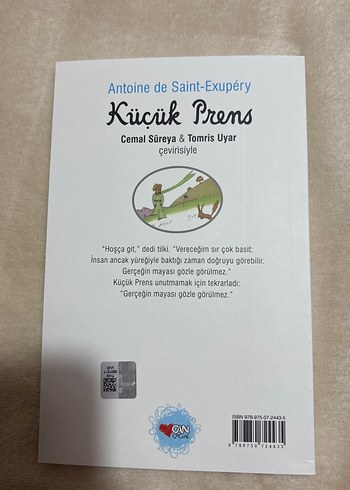 Küçük Prens - Antoine de Saint-Exupéry - Görsel 2