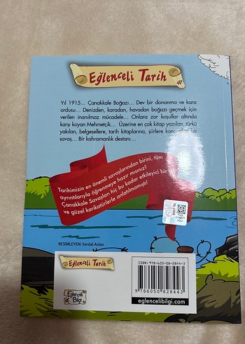 Geçit Vermez Çanakkale Eğlenceli Tarih Kitabı