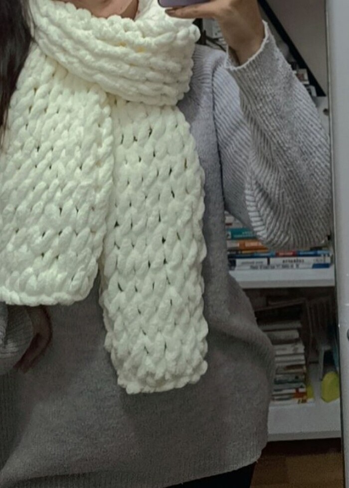 Alize puffy atkı. - Görsel 2