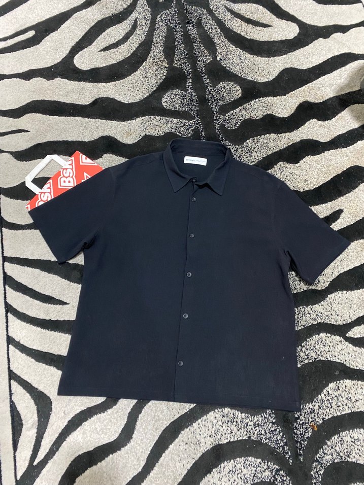 BERSHKA Kısa Kollu Gömlek - Görsel 2