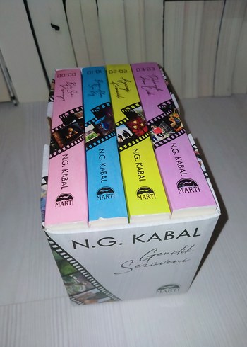 N.G. Kabal Gençlik Serisi 4 Kitap Seti -CEP BOY