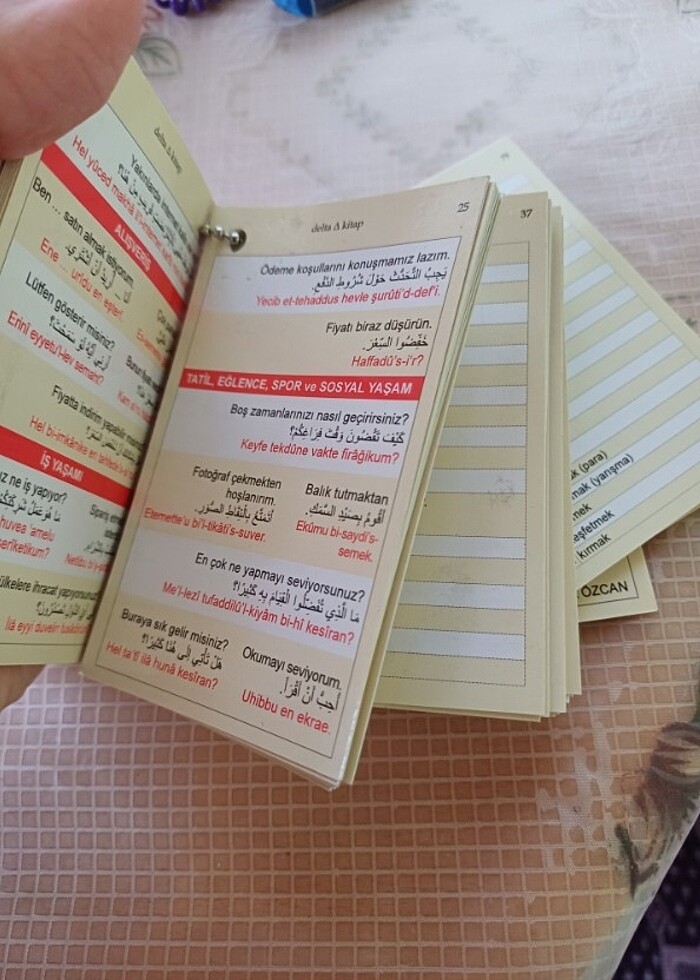 Arapça dil kartları - Görsel 2