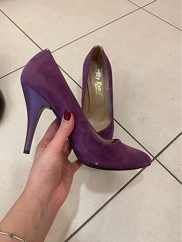 Diğer Mor stiletto