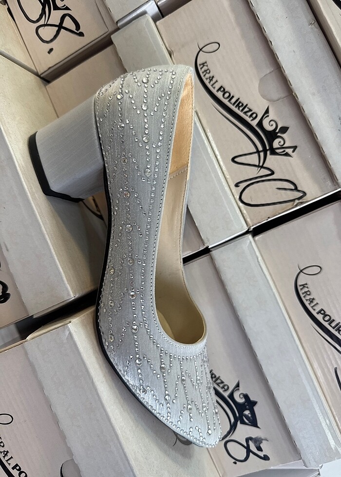 Topuklu babet ayakkabı sıfır - Görsel 2