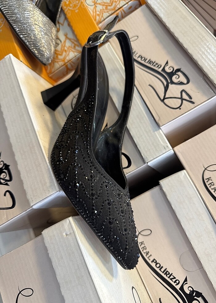 Topuklu babet ayakkabı sıfır - Görsel 4