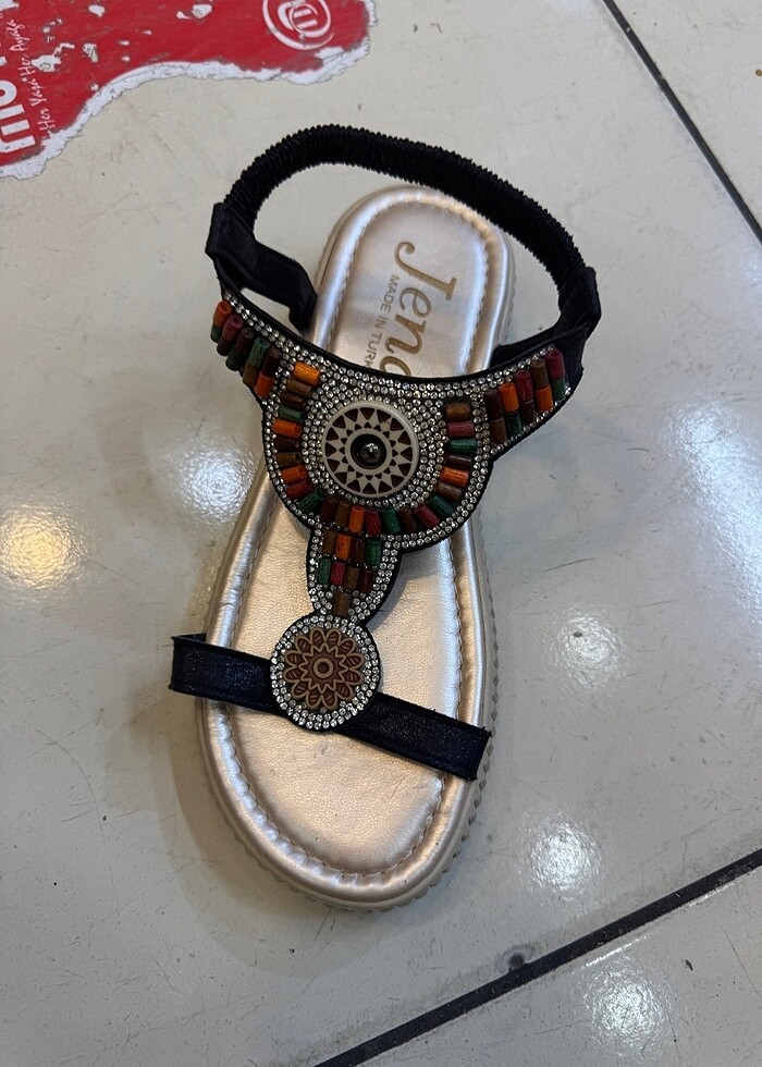 Şık terlik tam yazlık plaj terliği - Görsel 4