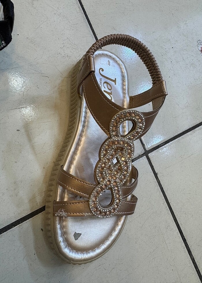 Şık terlik tam yazlık plaj terliği - Görsel 2