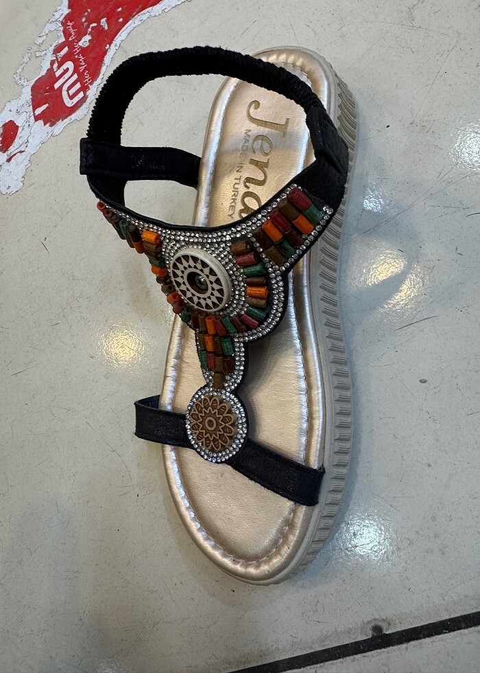 Şık terlik tam yazlık plaj terliği - Görsel 3