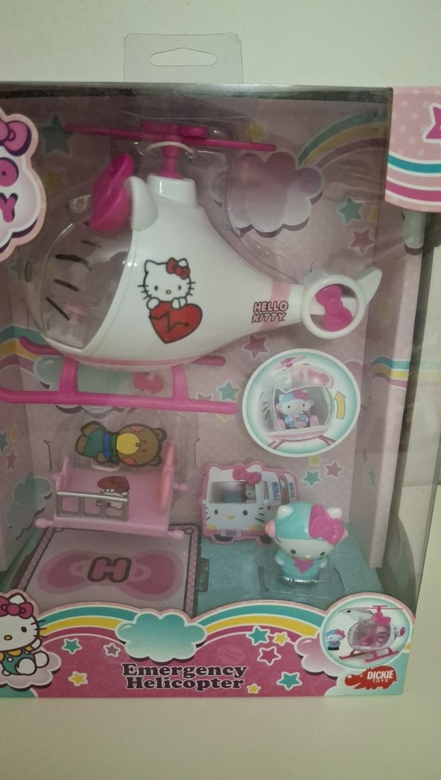 Hello Kitty Acil Durum Helikopter Oyuncağı - Görsel 2