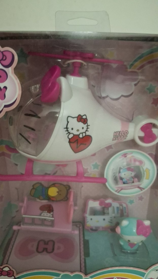Hello Kitty Acil Durum Helikopter Oyuncağı - Görsel 3