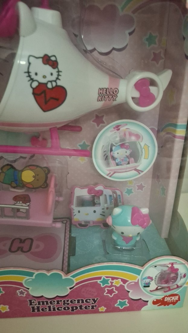Hello Kitty Acil Durum Helikopter Oyuncağı - Görsel 4
