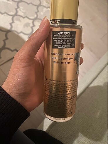 Beden Renk Victoria?s secret vücut spreyi-bare vanilla