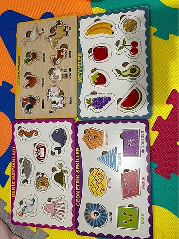 Ahşap puzzle