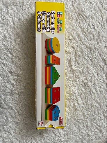 Hamaha ahşap geometrik şekiller