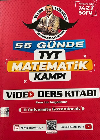 55 Günde TYT Matematik Kampı Video Ders Kitabı