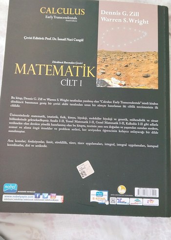 Matematik Cilt I - Calculus Kitabı