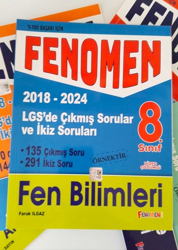 Beden Renk 8. sınıf çıkmış sorular Soru Kitapları
