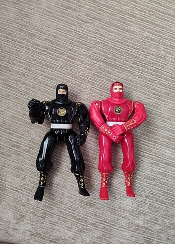 NİNJA POWER RANGERS BANDAİ İKİLİ FİGÜR
